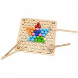 Дървена Монтесори мозайка Viga Toys, 3+ години