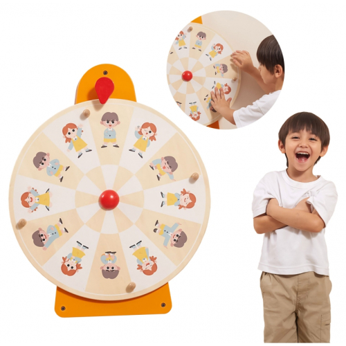 Дървена игра за стена Viga toys Емоции 18+ месеца, 2006971608446337 07 