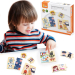 Дървен пъзел Viga Toys Професии, 18+ месеца, 2006971608446504 04 