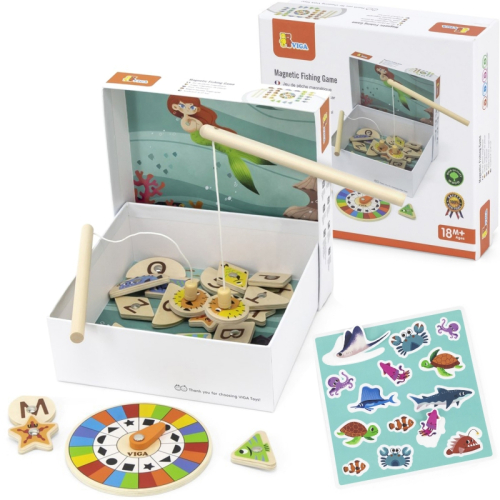 Детска магнитна игра  Viga Toys Риболов, 3+ години, 2006971608446733 07 