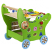 Дървена проходилка Viga Toys 12 активности, 1+ година, 2006971608446818 06 