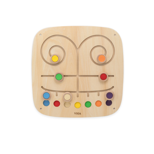 Сензорен лабиринт за стена Viga Toys, 2+ години, 2006971608448096 03 