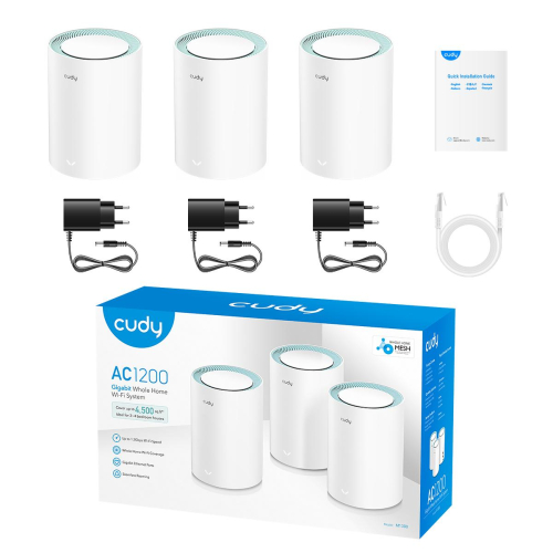 Безжичен рутер Cudy M1300 3-Pack, 2006971690792817 02 