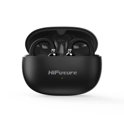 Безжични слушалки тапи HiFuture FlexClip, черен