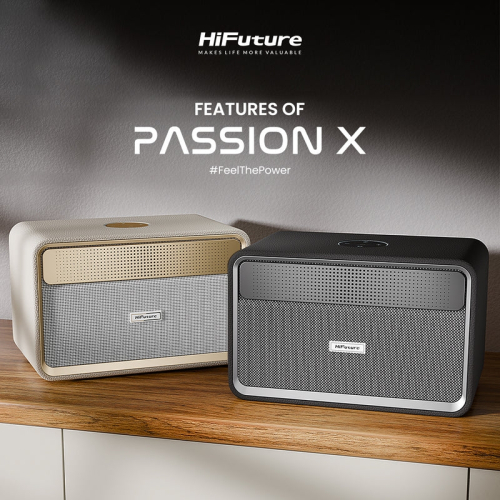 Безжична тонколона HiFuture Passion X, черен, 2006972576182739 02 