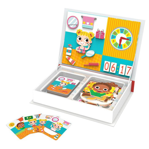 Магнитна игра Tooky Toy Часовник, 3+ години, 2006972633370796 02 