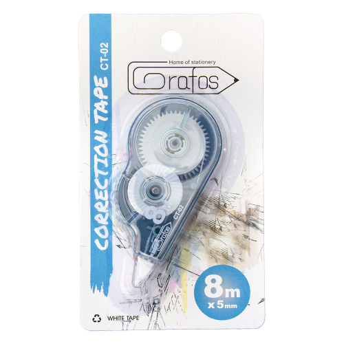 Correction tape Grafos-CT02 5mm/8m, 1000000000045000 02 