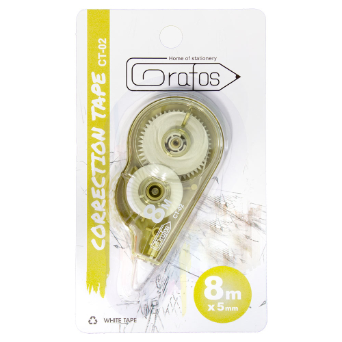 Correction tape Grafos-CT02 5mm/8m, 1000000000045000 03 