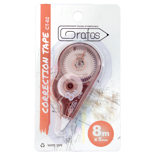 Correction tape Grafos-CT02 5mm/8m, 1000000000045000 04 