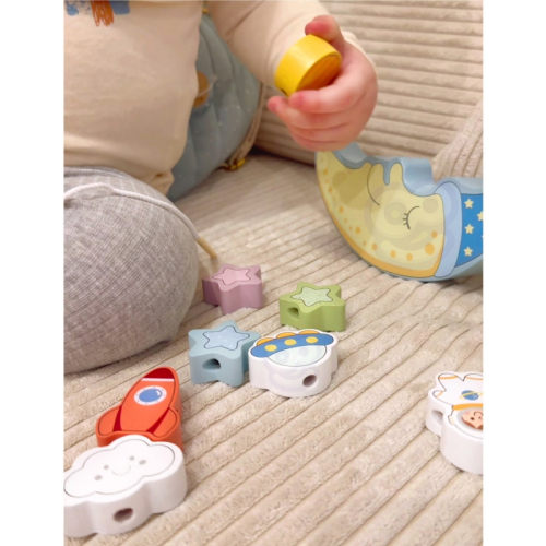 Дървена детска игра HABA Монтесори Космос 3+ години, 2006976831550912 05 