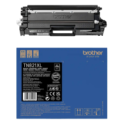 Тонер Brother TN-821XLBK Black оригинал