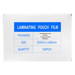 Laminating foil. A3 80µm backrest 100pcs