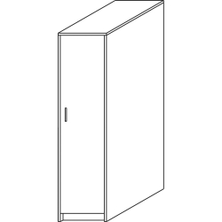 Гардероб 42/58/162 тръба венге
