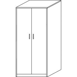 Гардероб 60/40/162 изт.лост бук