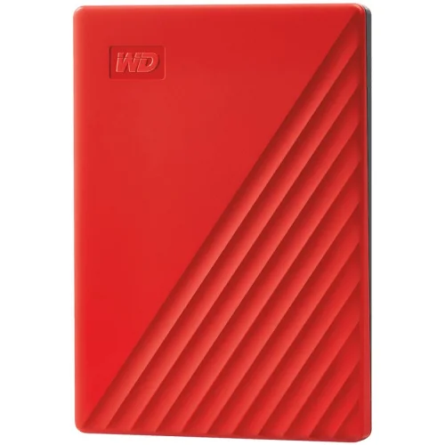 Твърд диск HDD External WD My Passport (2TB, USB 3.2) Red, 2000718037870168