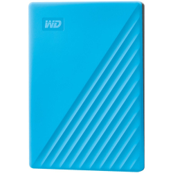 Външен твърд диск WD My Passport HDD 2TB син