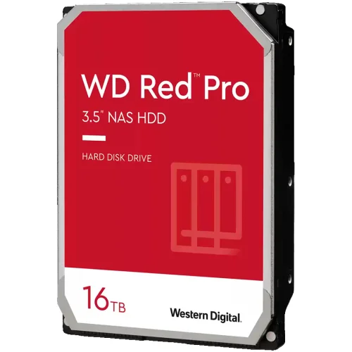 WD Red Pro NAS HDD 16TB, 2000718037877662