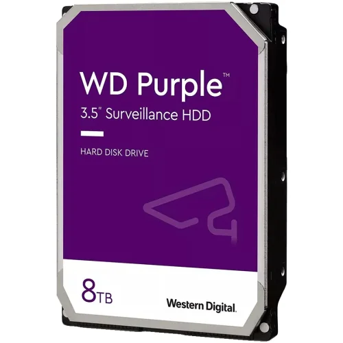 Твърд диск WD HDD Purple WD85PURZ, 8TB, 2000718037889245