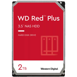 Твърд диск WD Red Plus NAS HDD буфер 128MB, 2TB