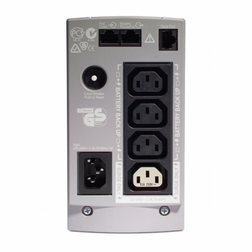 Непрекъсваем ТЗИ (UPS) APC Back-UPS CS 650VA/400W, 2000731304219781 02 