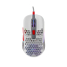 Gaming Mouse Xtrfy M42 Retro, White/Grey/Red, 2007340086909464 04 