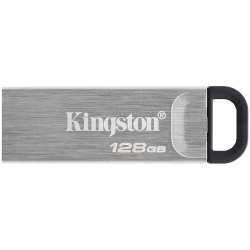 Памет USB 3.2 128GB Kingston DataTraveler Kyson сребрист