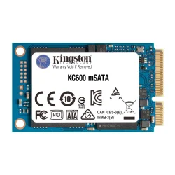 Solid State Drive (SSD) Kingston KC600, 1TB, mSATA