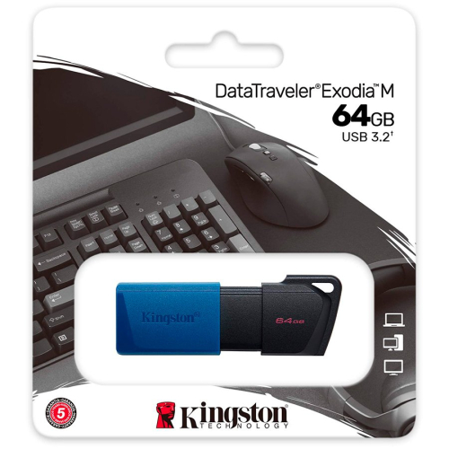 Kingston USB 3.2 DataTraveler Exodia M 64GB, 2000740617326260 03  — OK Office Kingston USB 3.2 DataTraveler Exodia M 64GB, 2000740617326260 03