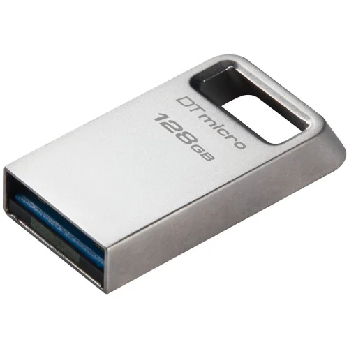 Kingston USB 3.2 DataTraveler Micro 128GB Silver, 2000740617328028 02 