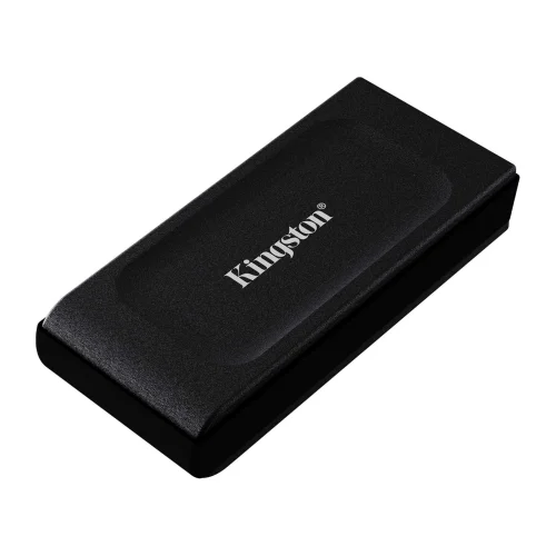 External SSD Kingston XS1000, 2TB, USB 3.2 Gen2 Type-C, Black, 2000740617338508 02 