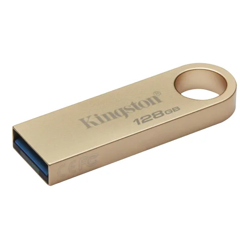 Памет USB 3.2 128GB Kingston DataTraveler SE9 G3 златно, 2000740617341225