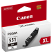 Патрон Canon CLI-551XL BK орг 4400стр, 1000000000015580 02 