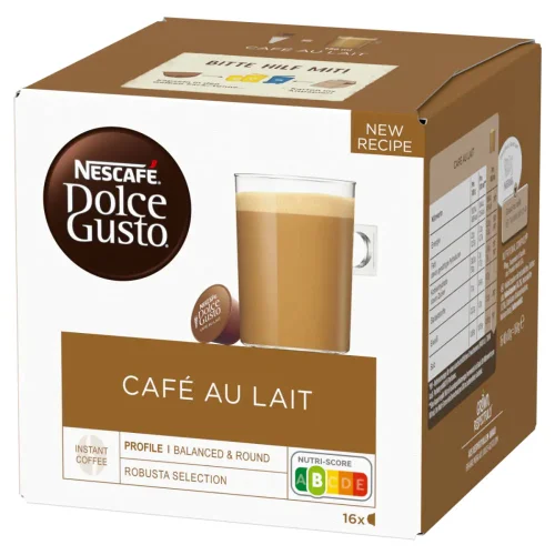 Nescafe DG Cafe au Lait 16 pieces, 1000000000030993