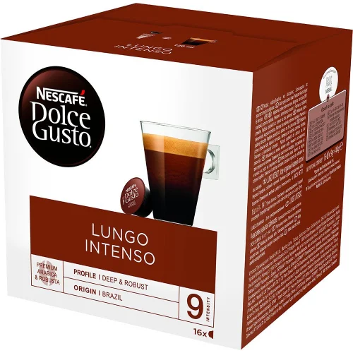 Nescafe DG Espresso Lungo Intenso 16броя, 1000000000023032