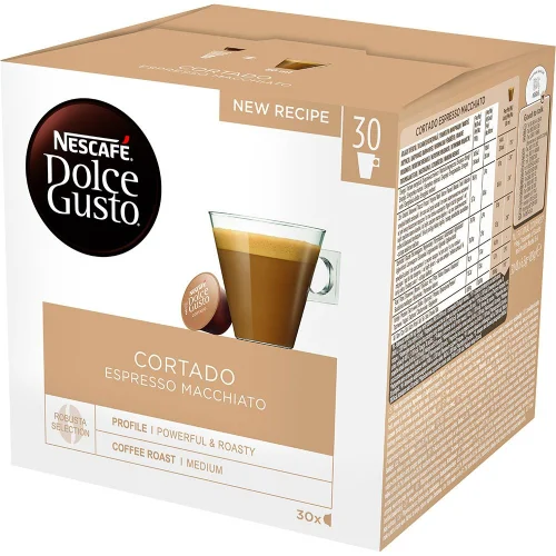 Nescafe DG Espresso Cortado 189gr 30pc, 1000000000033195