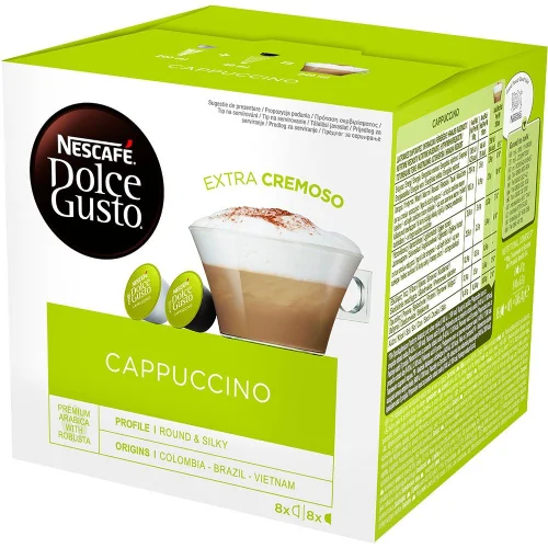 Nescafe DG Cappuccino 16 pieces, 1000000000023034