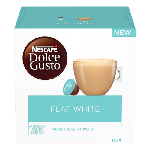 Nescafe DG Flat White 187.2гр 16 броя, 1000000000029701 02 
