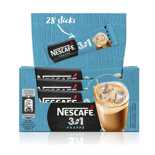 Nescafe 3 In 1 Frappe 16g 28pc, 1000000000033215
