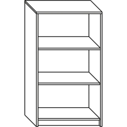 Стелаж 80/40/120 венге