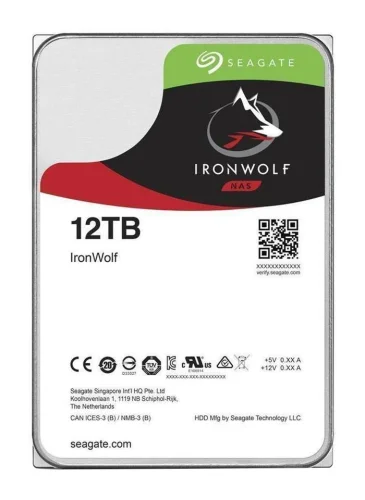 Seagate IronWolf HDD, 12TB, 2007636491217578