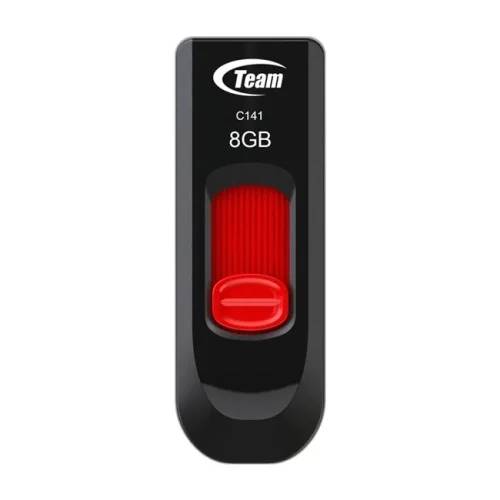 Памет USB 8GB Team Group Elite C141 червен/черен, 2000765441016224