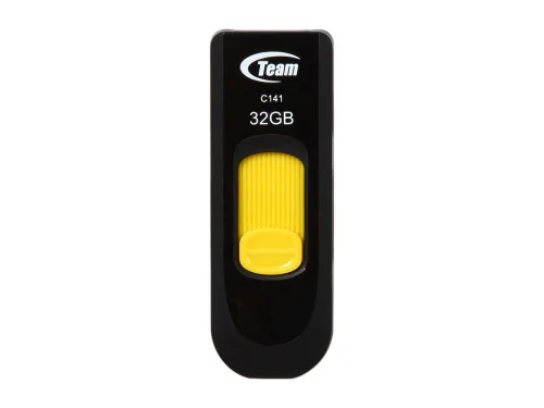 Памет USB 2.0 32GB Team Group C141 жълт, 2000765441016248