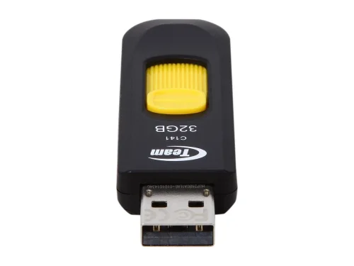 Team Group USB 2.0 C141 32GB Yellow, 2000765441016248 03 