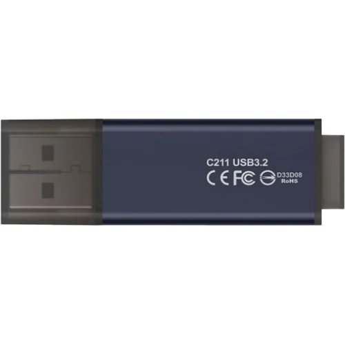 Памет USB flash 64GB TeamGroup C211 син, 1000000000041349 02 