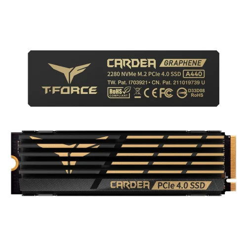 Solid State Drive (SSD) Team Group T-Force Cardea A440 с Охладител, 2000765441056046
