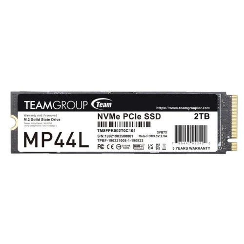 Твърд диск Team Group MP44L SSD M.2 2280 500GB, 2000765441062054