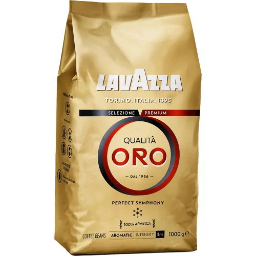 Coffee Lavazza Qualita Oro Beans 1kg, 1000000000029339