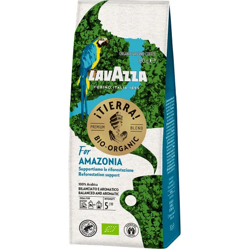 Кафе Lavazza Tierra Amazon мляно 180гр., 1000000000043248