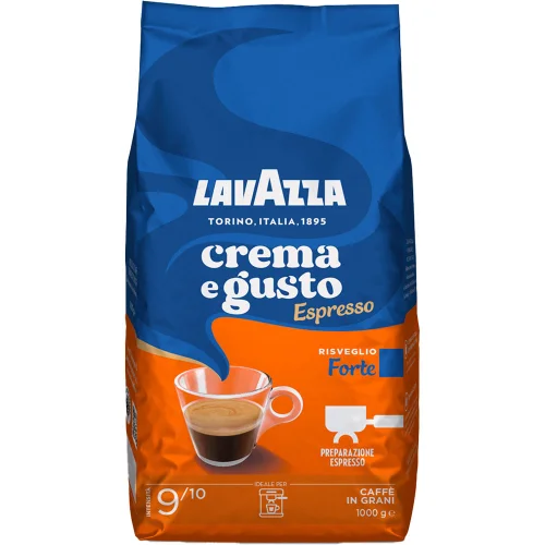 Кафе Lavazza Crema Gusto Forte зърна 1кг, 1000000000040594