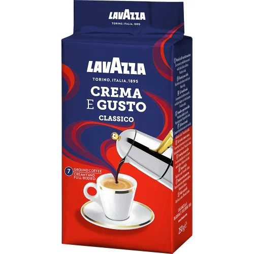 Coffee Lavazza Crema e Gusto ground, 1000000000003695